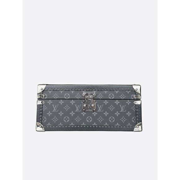 Louis Vuitton Custom Painted Monogram Eclipse Coffret Accessories Trunk - Picture 3 of 9